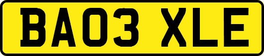 BA03XLE