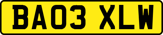 BA03XLW