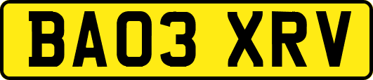 BA03XRV