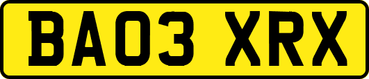 BA03XRX