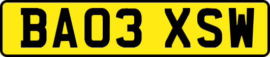 BA03XSW