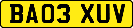 BA03XUV