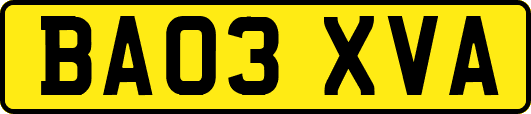 BA03XVA