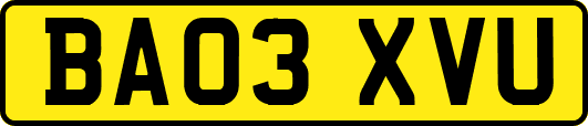 BA03XVU