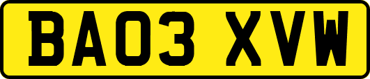 BA03XVW