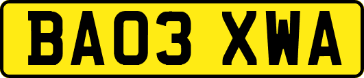 BA03XWA