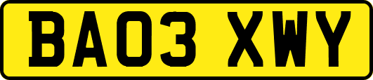 BA03XWY