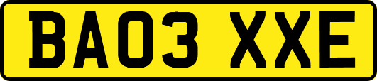 BA03XXE