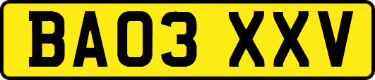BA03XXV
