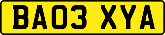 BA03XYA