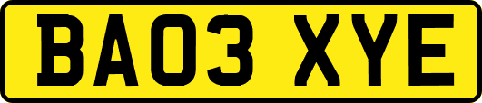 BA03XYE
