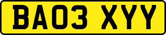 BA03XYY