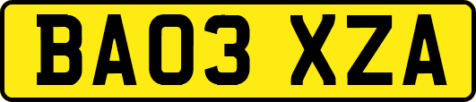 BA03XZA