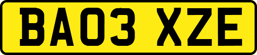BA03XZE