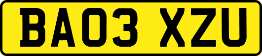 BA03XZU