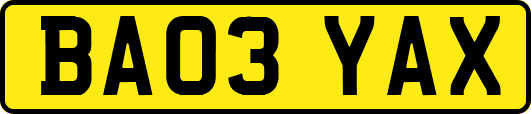 BA03YAX