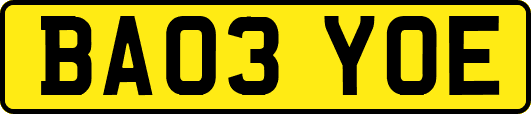 BA03YOE