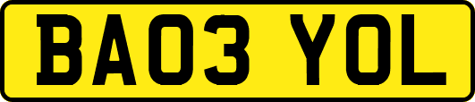 BA03YOL