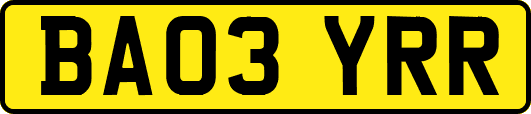 BA03YRR