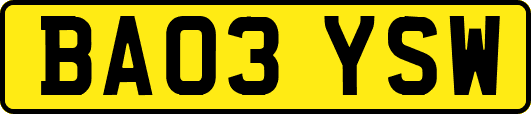 BA03YSW