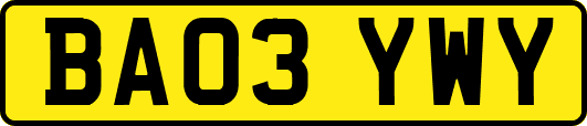 BA03YWY