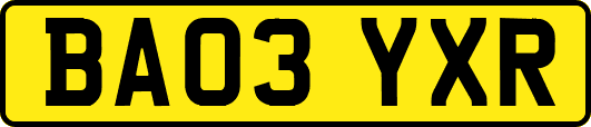 BA03YXR