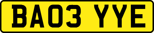 BA03YYE