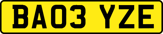 BA03YZE