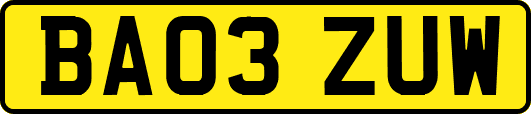 BA03ZUW