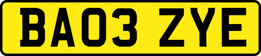 BA03ZYE