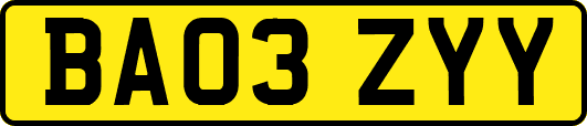 BA03ZYY