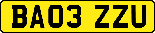BA03ZZU