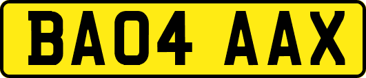 BA04AAX