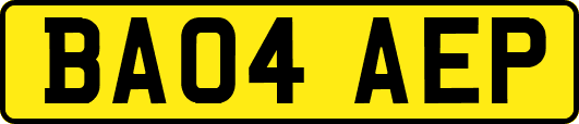 BA04AEP