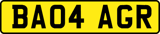 BA04AGR