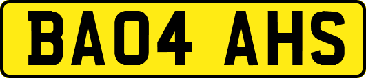 BA04AHS