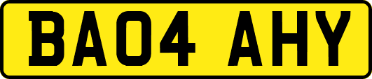 BA04AHY