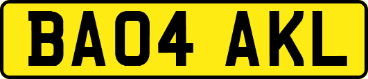 BA04AKL