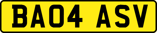 BA04ASV