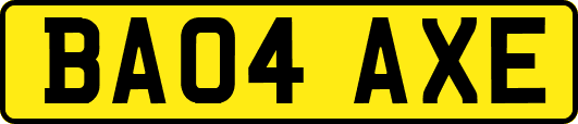 BA04AXE