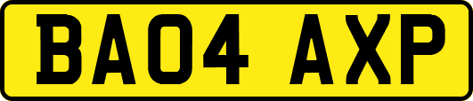 BA04AXP