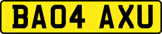 BA04AXU