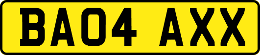 BA04AXX
