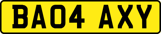BA04AXY