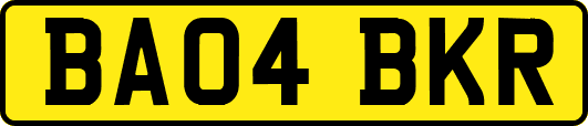BA04BKR