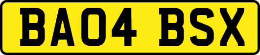 BA04BSX
