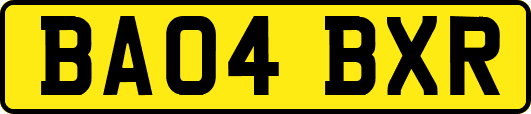 BA04BXR