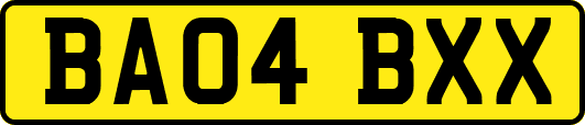 BA04BXX