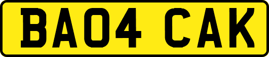 BA04CAK