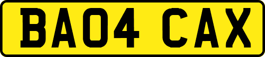 BA04CAX